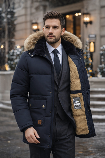 Men Winter New Windproof Fleece