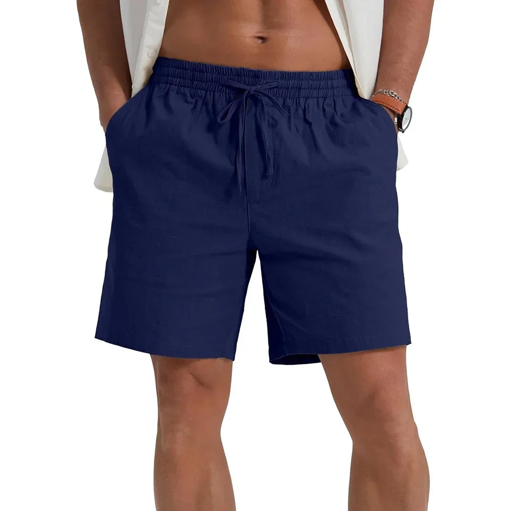 Calções de Linho Verão