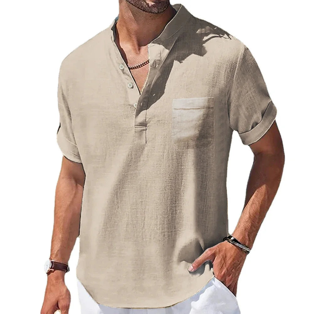 Camisas Masculinas Linho