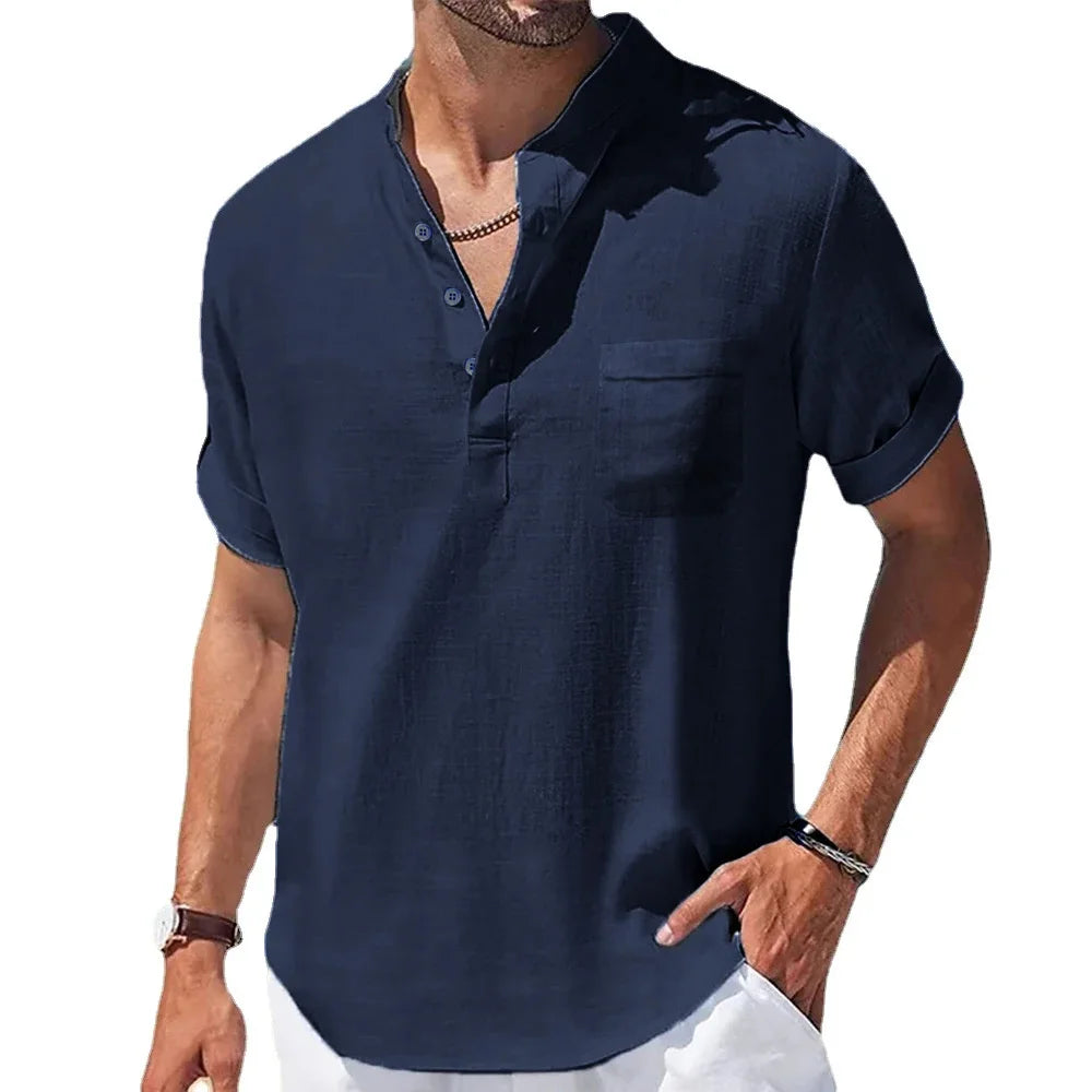 Camisas Masculinas Linho