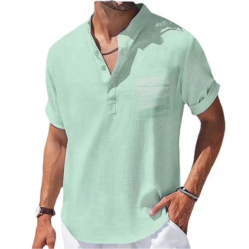 Camisas Masculinas Linho