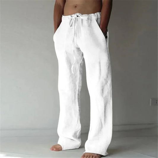 Modern summer linen pants