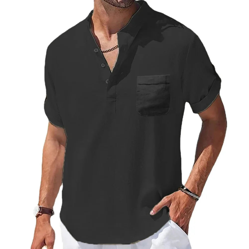Camisas Masculinas Linho